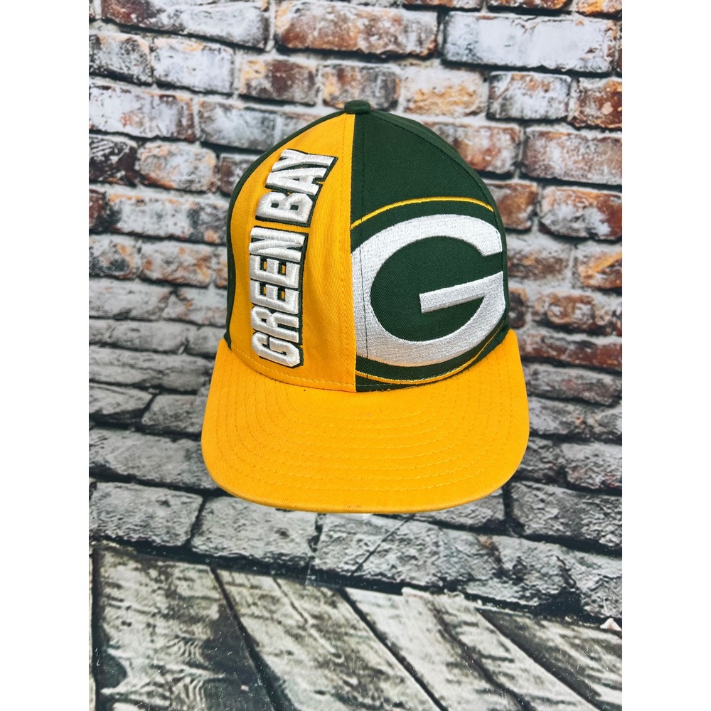 Vtg Green Bay‎ Packers New Era 9FIFTY NFL Football Snapback Hat Cap Medium Large